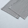 Black Stripe Plus Size Loose Straight Casual Pants