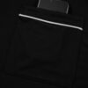 Black Contrast Trim Hooded Lounge Cardigan and Pants Set