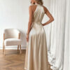 02760c97-1eeb-4524-af1a-2e43bfa5e22c.jpg Pearl Halter High Waist Flowy Midi Dress
