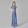 Autumn Host Sequin Evening Dress