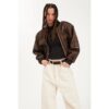 1a38b3fb-ab6e-434e-9799-963f23a0ba45.jpg European And American Street Fashion Casual Artificial Leather Jacket Coat