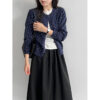 Lace West  Polka Dot Knit Cardigan