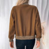 2d363aaa-9221-4987-bef7-3e8446da6297.jpg Women's Pocket Single-breasted Half-turtleneck Jacket