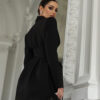 366bc743-0f94-4b89-bf9e-7f43163a4f0d.jpg Black Long Sleeve Belted Mini Blazer Dress
