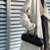 588004980 New Over-the-Knee Mid-Length Drawstring Linen Cotton Trench Coat