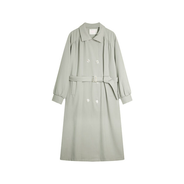 901d68ae-2f9a-4652-abdd-d5b21bdb114e.jpg All-match Bomb Street Temperament Jacket Small Mid-length Over-the-knee Jacket