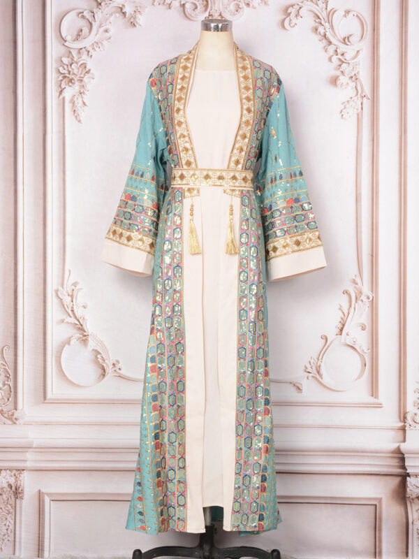 Women's New Robe Sequin Tassel Evening Gown Dress