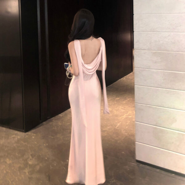 Satin Slip Dress For Women Autumn Season Pure And Alluring