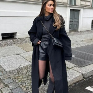 bf31d276-1b9d-4aa9-adcc-4308bb0ac689.jpg Loose Double Buckle Lapel Long Overcoat Outerwear
