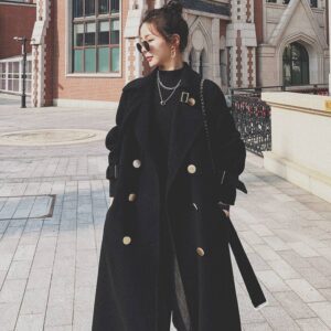 d3d3bdbe-4075-445b-95ce-436f351b2d71.jpg Black Woolen Coat Women's Mid-length