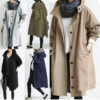 d9bbb127-9ef8-484d-acde-13774e8c2099.jpg Casual Style Windbreaker Women's Mid-Length Waist Long-Sleeved Jacket