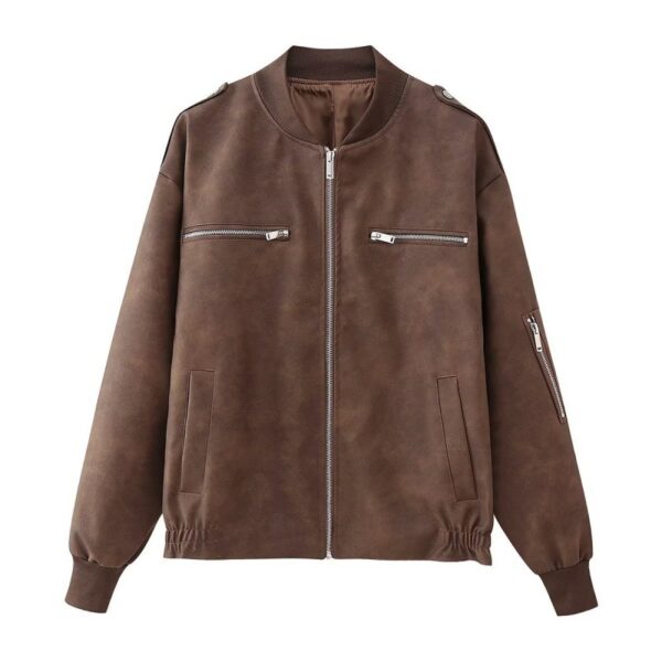 e4c109c1-39a6-4388-a7d8-1c3a1b89cd6f.jpg European And American Street Fashion Casual Artificial Leather Jacket Coat