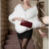 Women's Fur Talma Fur Warm Rabbit Fur Coat