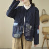 e9a6629f-7b04-4dd5-a456-e5c9847da318.jpg Vintage Patch Cardigan Loose Casual Buckle Rhombus Cotton-padded Jacket