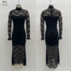 ee51fe07-f348-4431-9f65-bf05497edec4.jpg Luxury Elegant Long-Sleeve Bodycon Long Party Dress Autumn And Winter