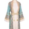 Women's New Robe Sequin Tassel Evening Gown Dress