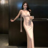 Satin Slip Dress For Women Autumn Season Pure And Alluring